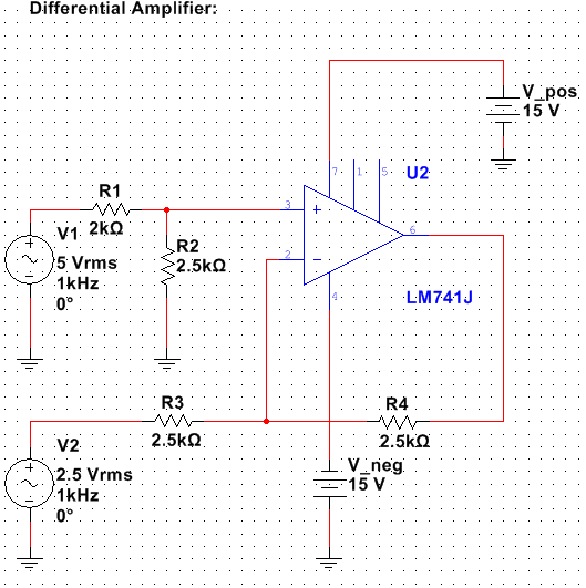 Solved Non-Inverting op-amp: Vpos -_-15V Vin 1kHz 0. LM741J | Chegg.com